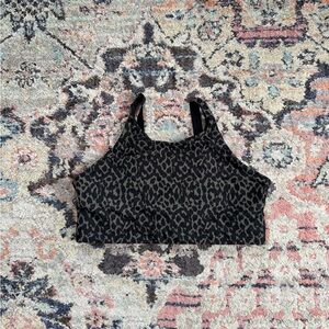 Leopard Print Sports Bra